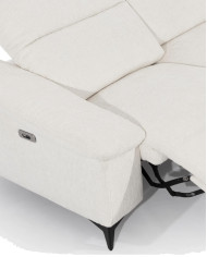 Sofa Gappa 2, regulowane zagłówki, 2 reclinery, 1BL REC+1BP REC, Stagra