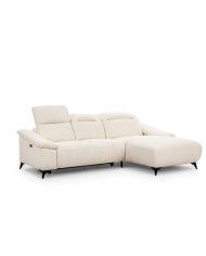 Narożnik Gappa 2FWB+OB, regulowane zagłówki, USB, elektryczny wysuw siedziska, Stagra