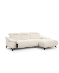 Narożnik Gappa 2FWB+OB, regulowane zagłówki, USB, elektryczny wysuw siedziska, Stagra