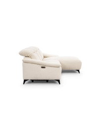 Narożnik Gappa 2FWB+OB, regulowane zagłówki, USB, elektryczny wysuw siedziska, Stagra