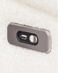 Narożnik Gappa 2FWB+OB, regulowane zagłówki, USB, elektryczny wysuw siedziska, Stagra