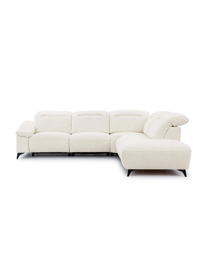 Narożnik Gappa OS+R+1REC+1B REC, regulowane zagłówki, 2 reclinery, pojemnik, Stagra