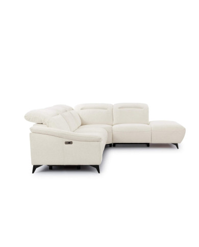 Narożnik Gappa OS+R+1REC+1B REC, regulowane zagłówki, 2 reclinery, pojemnik, Stagra