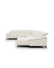 Narożnik Gappa 1B REC+ 1REC+R+1+1+OB, regulowane zagłówki, 2 reclinery, Stagra