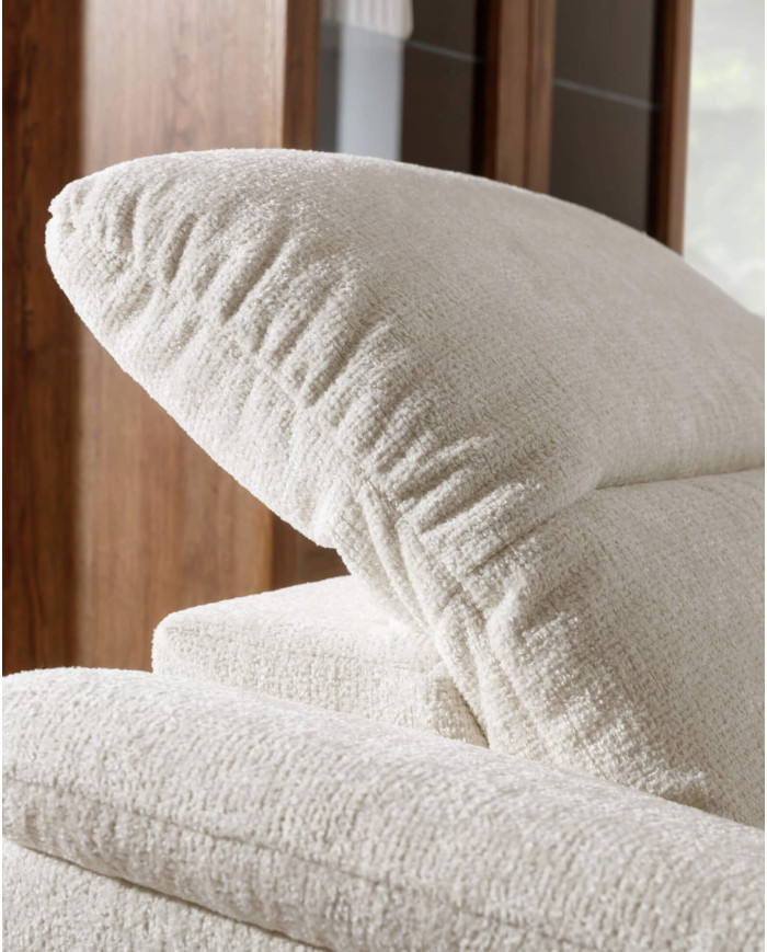 Narożnik Gappa 1B REC+1REC+R+1+1+OB, regulowane zagłówki, 2 reclinery, Stagra