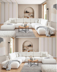 Narożnik Dionizos OB+3+RXL+1+Pufa K, Stagra