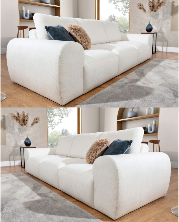 Sofa Dionizos 1BL+1+1BP, trzyosobowa, Stagra