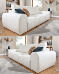 Sofa Dionizos 1BL+1+1BP, trzyosobowa, Stagra