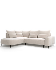 Narożnik Bizante Zamknięty, funkcja spania, pojemnik, COMFORTEO