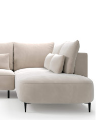 Narożnik Bizante Zamknięty, funkcja spania, pojemnik, COMFORTEO