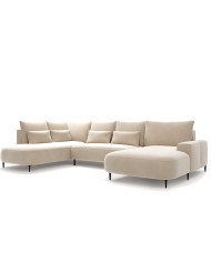 Narożnik Bizante U-form, funkcja spania, pojemnik, COMFORTEO