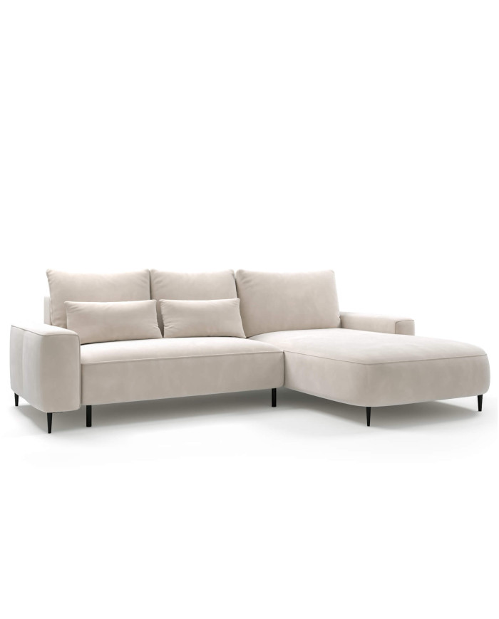 Narożnik Bizante Otwarty, funkcja spania, pojemnik, COMFORTEO