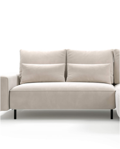 Narożnik Bizante Otwarty, funkcja spania, pojemnik, COMFORTEO