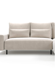 Narożnik Bizante Otwarty, funkcja spania, pojemnik, COMFORTEO