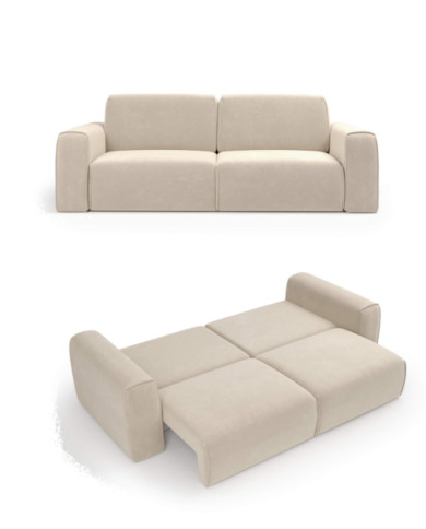 Sofa Tuzzi S1L+S1R, funkcja spania, pojemnik, COMFORTEO
