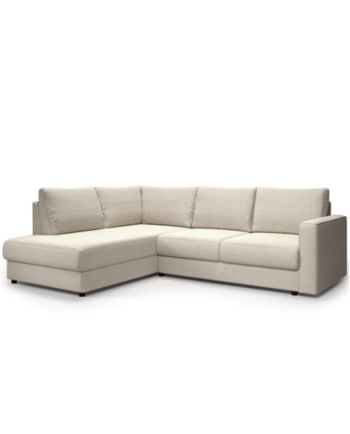 Narożnik Delanto Zamknięty, włoska funkcja spania, pojemnik, COMFORTEO