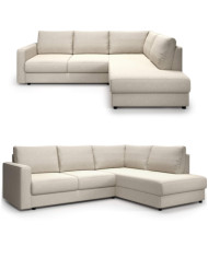 Narożnik Delanto Zamknięty, włoska funkcja spania, pojemnik, COMFORTEO