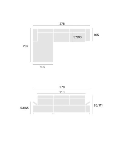 Narożnik Manson, elektryczny wysuw siedziska, regulowane zagłówki i podłokietniki, COMFORTEO