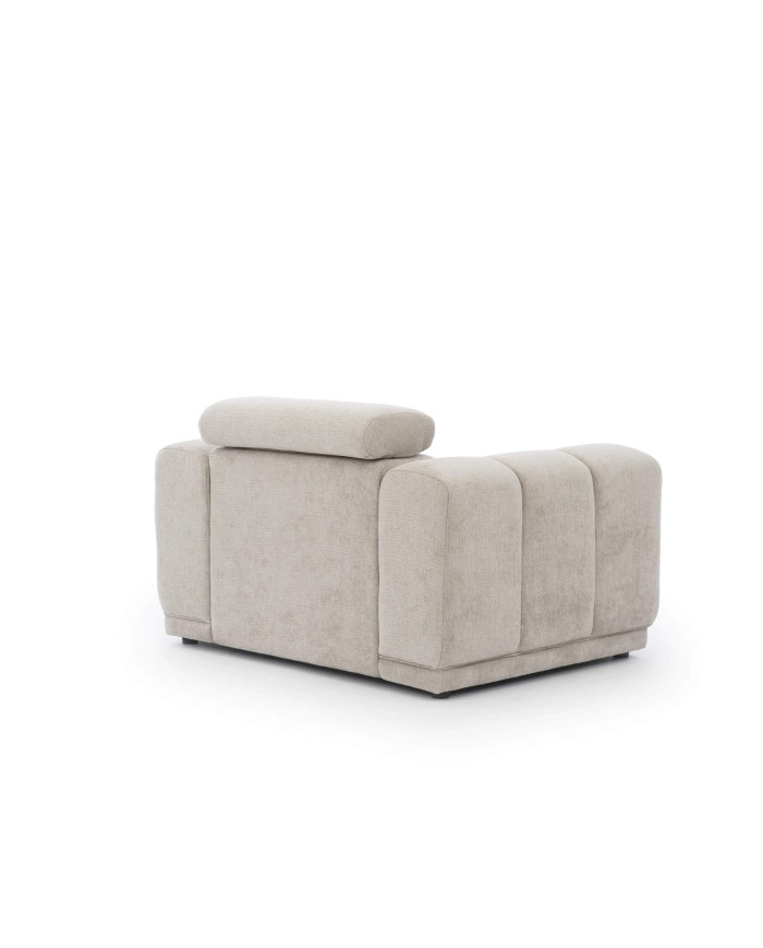 Fotel Augusto, jednoosobowy, regulowany zagłówek, Stagra