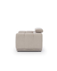 Fotel Augusto, jednoosobowy, regulowany zagłówek, Stagra