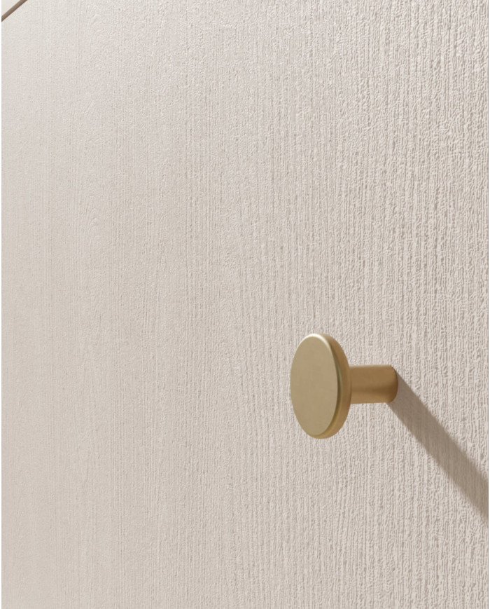 Witryna niska Grande GR2, przeszklona, dwudrzwiowa z szufladami, Dąb piaskowy, MEBLAR