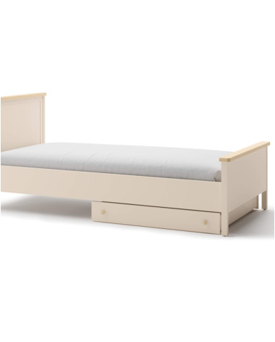 Szuflada do łóżka Story SO-09, Beż piaskowy/ Dąb vincenza bielona, LENART