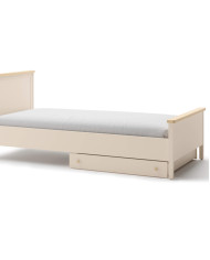 Szuflada do łóżka Story SO-09, Beż piaskowy/ Dąb vincenza bielona, LENART