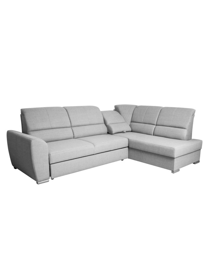 Super cena! Narożnik Erwin, funkcja spania, pojemnik, regulowane oparcie, Antex