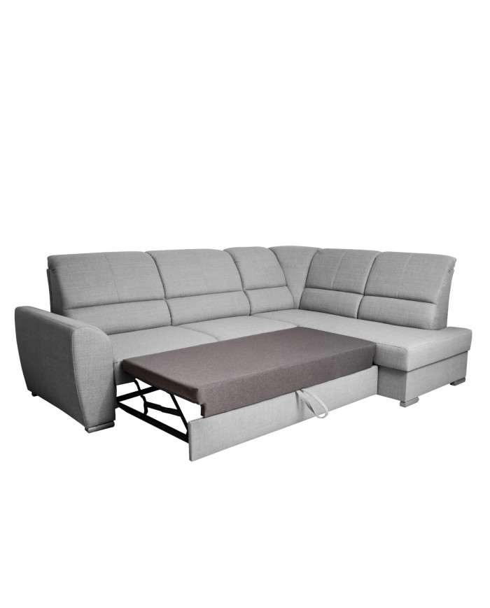 Super cena! Narożnik Erwin, funkcja spania, pojemnik, regulowane oparcie, Antex