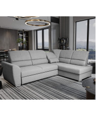 Super cena! Narożnik Erwin, funkcja spania, pojemnik, regulowane oparcie, Antex