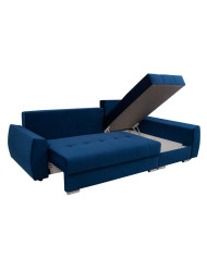 Super cena! Narożnik Furla, funkcja spania, pojemnik, tkanina dedykowana, Antex