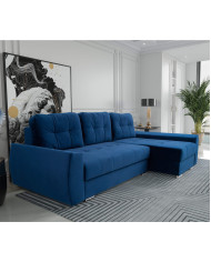 Super cena! Narożnik Furla, funkcja spania, pojemnik, tkanina dedykowana, Antex