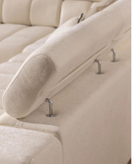 Narożnik Ragusso XL, 1B+3F+R+3SB, funkcja spania, pojemnik, regulowane zagłówki, Stagra