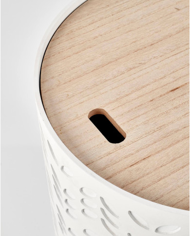 Ława Alba Zetaw 2w1 z pojemnikiem biała/popielata-4 Ława Alba Zetaw 2w1 z pojemnikiem biała/popielata-4