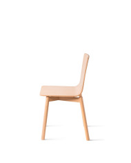 Krzesło A-2302 ATU, bukowe, twarde siedzisko i oparcie, FAMEG