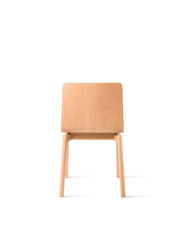 Krzesło A-2302 ATU, bukowe, twarde siedzisko i oparcie, FAMEG