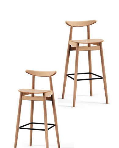 Hoker Finn BST-1609/1, bukowy, twarde siedzisko, FAMEG