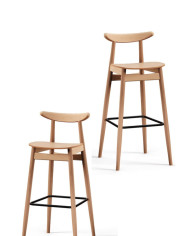 Hoker Finn BST-1609/1, bukowy, twarde siedzisko, FAMEG