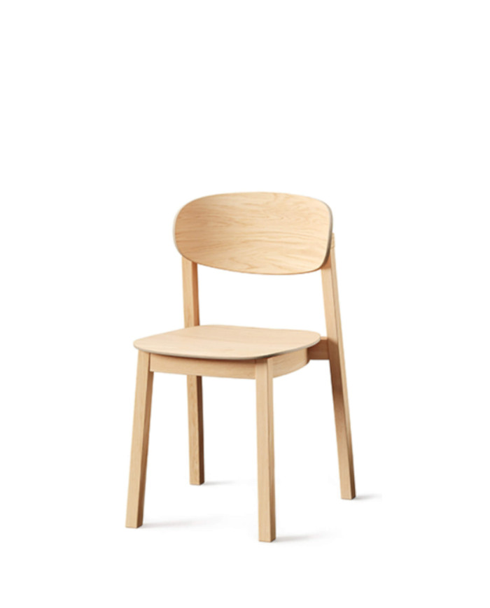 Krzesło A-2324 LINIA, bukowe, twarde siedzisko i oparcie, FAMEG