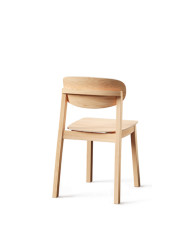 Krzesło A-2324 LINIA, bukowe, twarde siedzisko i oparcie, FAMEG