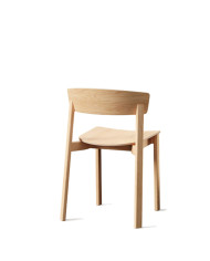 Krzesło A-2320 NORD, bukowe, twarde siedzisko i oparcie, FAMEG