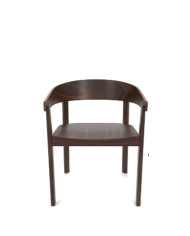 Krzesło z podłokietnikami B-2320 NORD, bukowe, twarde siedzisko i oparcie, FAMEG