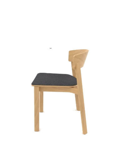 Krzesło A-2320/1 NORD, bukowe, tapicerowane siedzisko, FAMEG