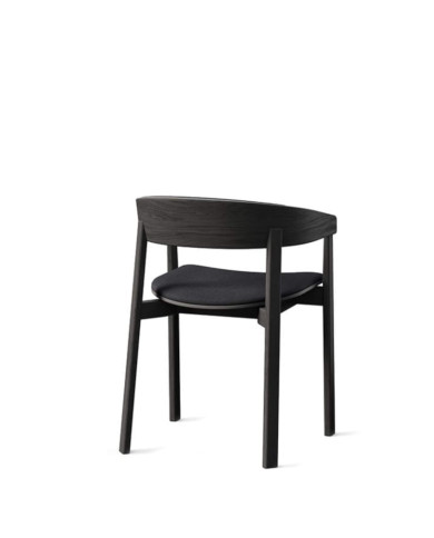 Krzesło z podłokietnikami B-2320/1 NORD, bukowe, tapicerowane siedzisko, FAMEG