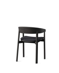 Krzesło z podłokietnikami B-2320/1 NORD, bukowe, tapicerowane siedzisko, FAMEG