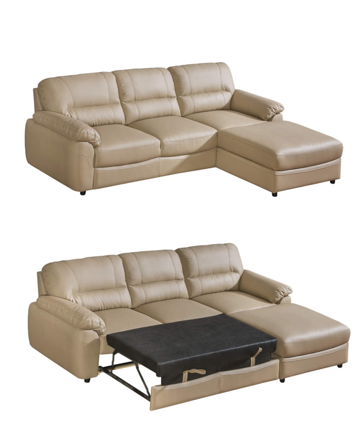 Narożnik modułowy Baltica 1, typ 3/FB+OT/P-mała, funkcja spania, pojemnik, DOLMAR