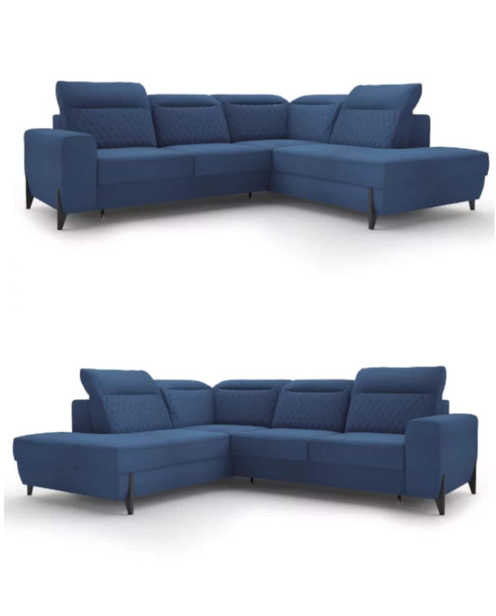 Narożnik Fresh 2, funkcja spania, pojemnik, regulowane zagłówki, DOLMAR