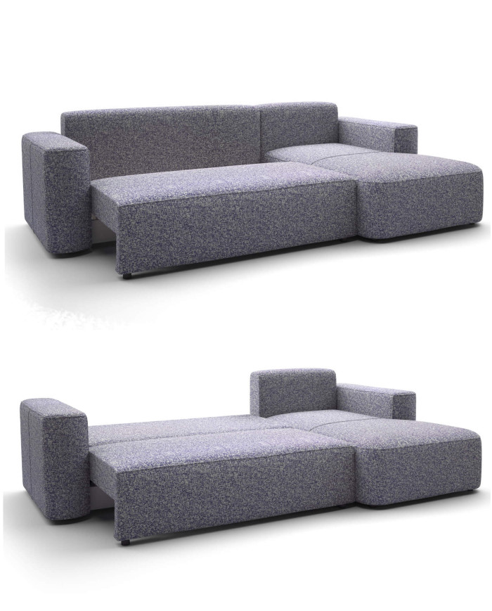 Narożnik Mondo OT/B+2.5/FB, funkcja spania, pojemnik, DOLMAR