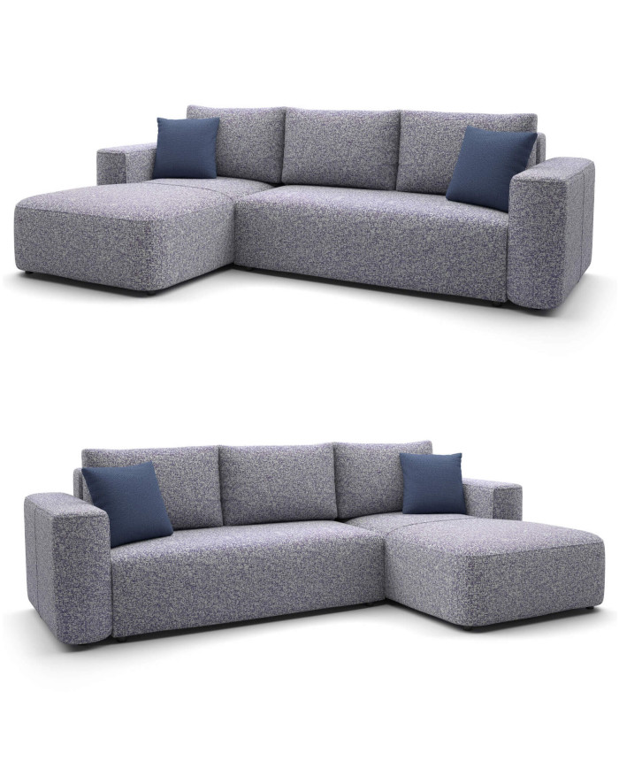 Narożnik Mondo OT/B+2.5/FB, funkcja spania, pojemnik, DOLMAR