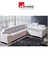 Narożnik modułowy Oskar 1, funkcja spania, pojemnik, regulowane zagłówki, DOLMAR